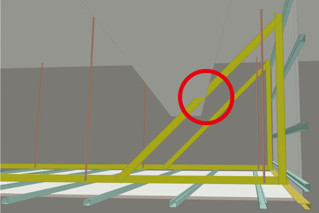 BIMでの作図4