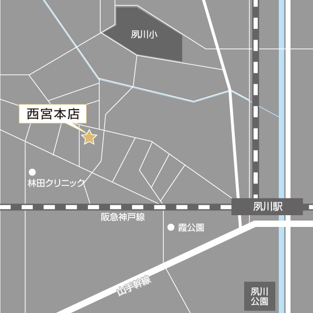 西宮本店地図